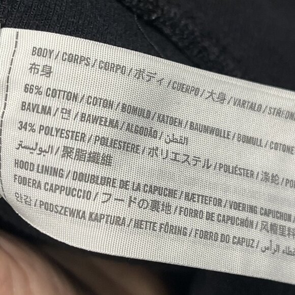 Hollister Women's Black Hooded Sweatshirt XL Casual Fit - Picture 3 of 5